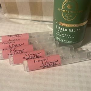 (5) 5ml Eucalyptus & Spearmint Aromatherapy Bath & Bodyworks purse sprays